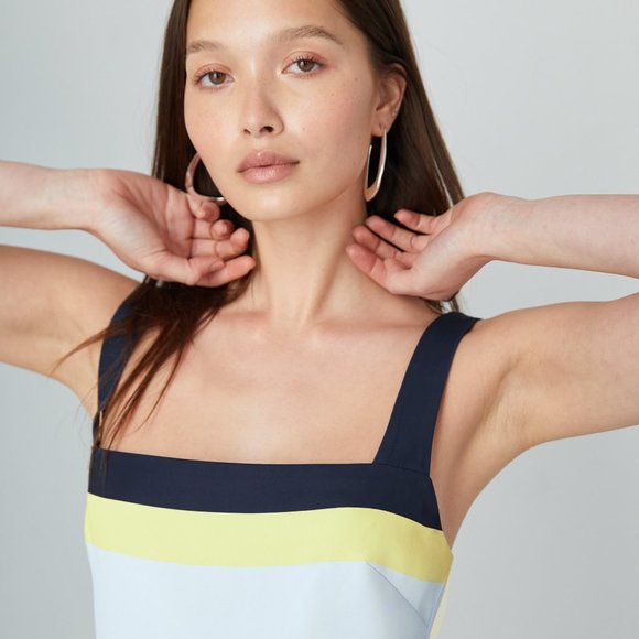 NWT Aritzia Babaton 90S Slit Dress - Picture 9 of 10